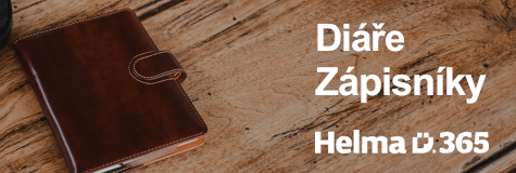Diáře Helma - diář a zápisník